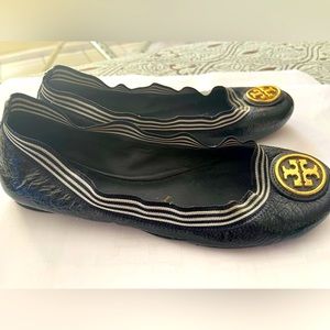 Tory Burch ballets - black